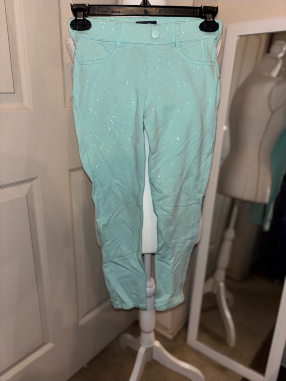 Place Mint Green Sparkle Leggings